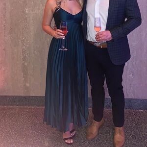 Abercrombie & Fitch Green Maxi Dress